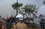 La Victoria: Urgente! Incendio en almacn de cartones desata caos en la avenida Mxico