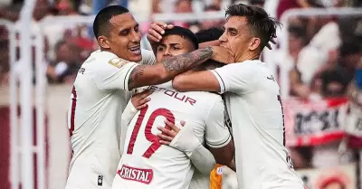 Universitario se coron bicampen del ftbol peruano tras su empate en Andahuyla