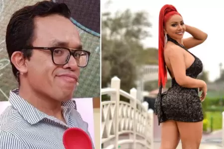 Deysi Araujo sorprende al no descartar romance con Chikiplum.