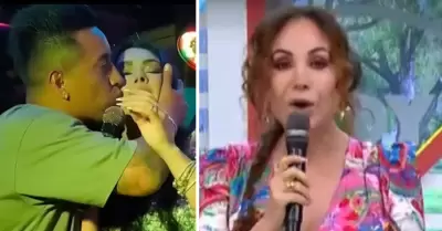 Christian Cueva y Pamela Franco habran tenido su primera pelea.