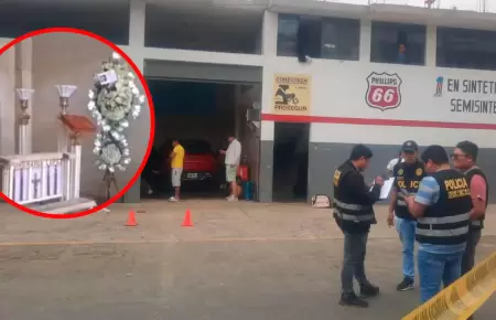 Presuntos sicarios asesinan a administrador de carwash en Trujillo.