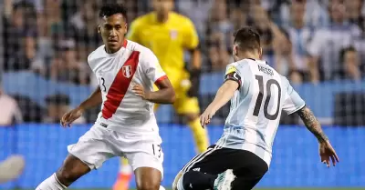 Argentina y Per se enfrentarn por la fecha 12 de las Eliminatorias el 18 de no