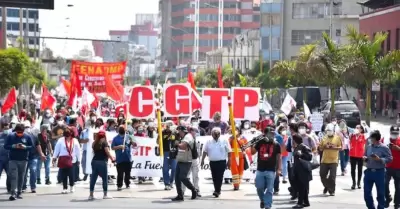 CGTP anuncia que se unir al Paro