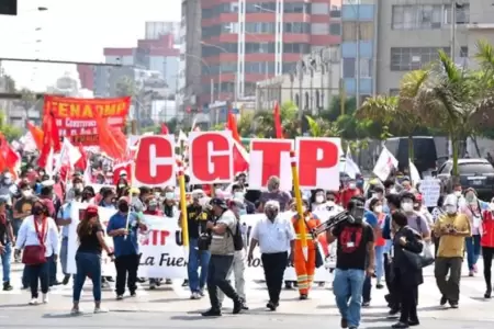 CGTP anuncia que se unir al Paro