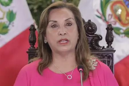 Dina Boluarte volvi a sacar cara por su gobierno.