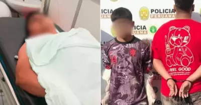 Polica fue herido de bala por delincuente juvenil.