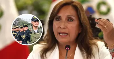 Dina Boluarte anunci marco legal para militares y policas