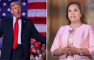 Dina Boluarte felicita a Donald Trump por ganar elecciones de EE. UU. frente a Kamala Harris