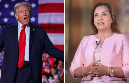 Dina Boluarte felicita a Trump por victoria.