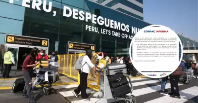 Se reestablecen las operaciones en el Jorge Chvez