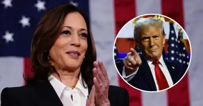 Kamala Harris reconoci triunfo de Trump.