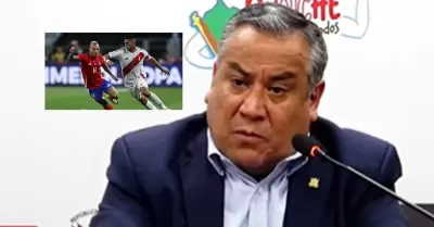 Gustavo Adrianzn asegur que el Per-Chile no se jugar en el Estadio Nacional.