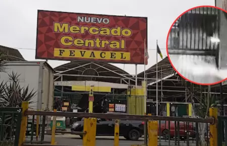 Detonan artefacto explosivo en mercado central Fevacel en Independencia.