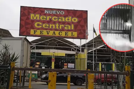 Detonan artefacto explosivo en mercado central Fevacel en Independencia.