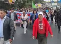 Protesta en Panamericana Norte: Atencin! Vecinos de Carabayllo marchan a la PCM para exigir agua y desage