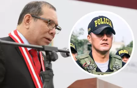 Presidente del Poder Judicial pide que la PNP pueda abatir delincuentes.