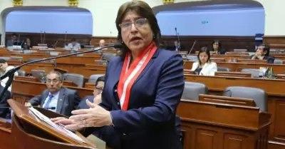 Delia Espinoza juramenta como nueva fiscal de la Nacin.