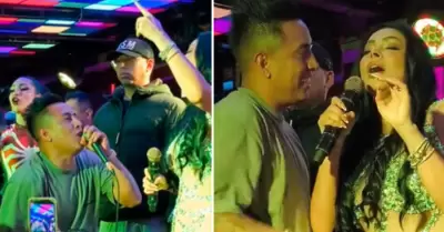 Cueva se lanza como cantante de cumbia y graba cancin con Pamela Franco.