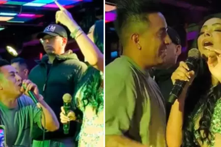 Cueva se lanza como cantante de cumbia y graba cancin con Pamela Franco.