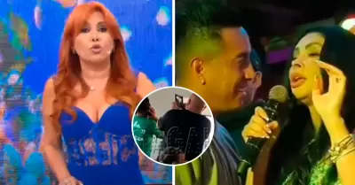 Magaly Medina advierte Cueva tras escucharlo cantar.