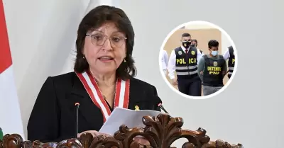 Delia Espinoza asegur que la Fiscala no libera a delincuentes sin motivo algun