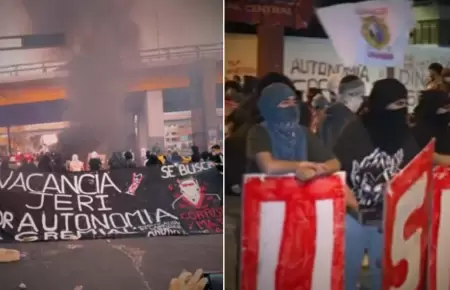 Protestas en San Marcos.