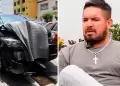 Detienen al 'Loco' Vargas por conducir y chocar su auto en presunto estado de ebriedad