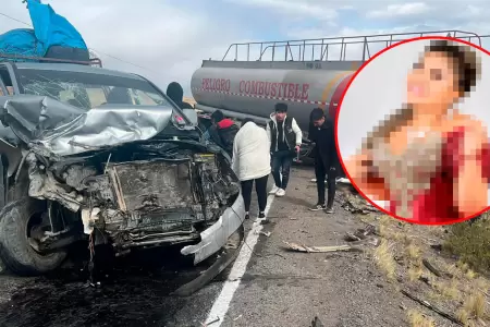 Cantante folclrica y orquesta surfen accidente en Arequipa.