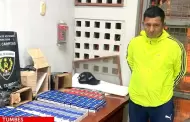 Tumbes: De no creer! Camin frigorfico trasladaba MUNICIONES camufladas en cajas de pescado