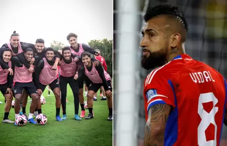 'Blanquirroja' lanza indirecta a Arturo Vidal.