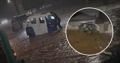 Inundaciones en Hunuco causan estragos.