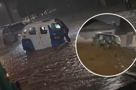 Inundaciones en Hunuco causan estragos.