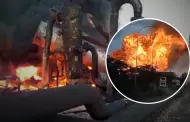 Terrible! Fuerte EXPLOSIN desata gran incendio en gasoducto y deja como saldo varios heridos