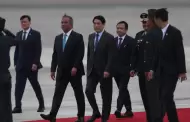 APEC 2024: Presidente de Vietnam lleg al Per y es recibido por el ministro de Transportes