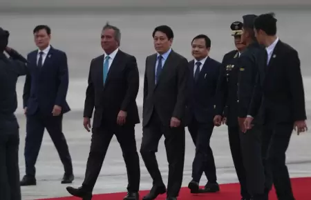 Presidente de Vietnam lleg al Per.