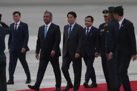 Presidente de Vietnam lleg al Per.