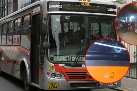 Ataque de extorsionadores a bus de Nueva Amrica