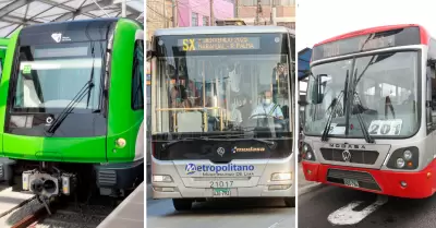 Estos son los horarios del Metropolitano, Lnea 1 y corredores.