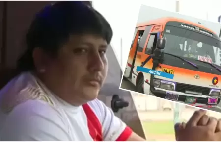 Chofer de Anconero no acata el paro y explica sus razones