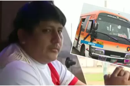 Chofer de Anconero no acata el paro y explica sus razones