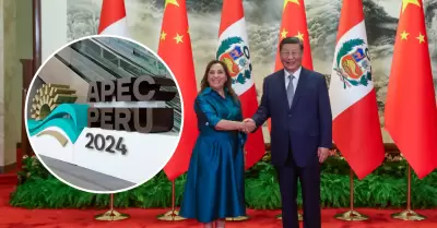 Boluarte y Jinping dialogarn durante APEC.