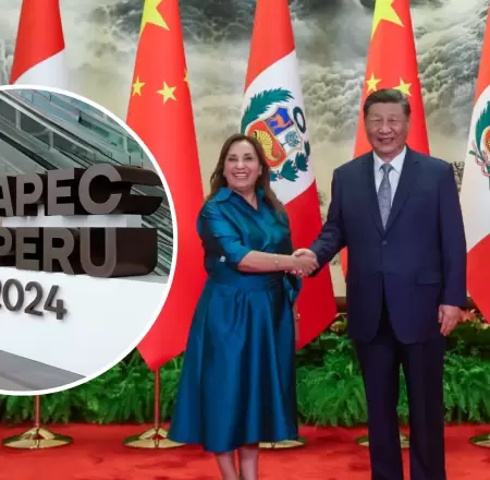 Boluarte y Jinping dialogarn durante APEC.