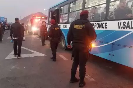 Buses circulan con normalidad en 2do da de paro.