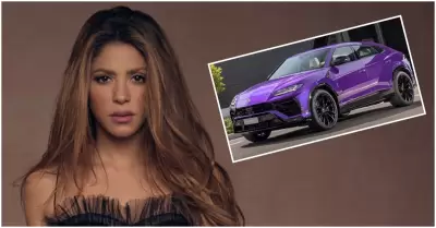 Shakira regalar un lujoso Lamborghini a un fan