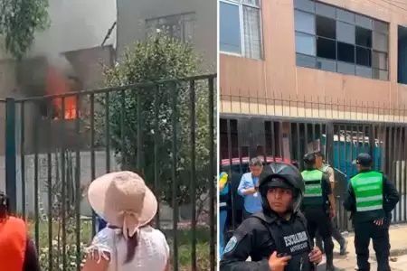 Incendio en vivienda de Ate deja una menor fallecida.