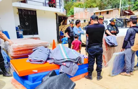 Ayuda humanitaria a Pueblo Nuevo, Pataz