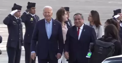 Joe Biden arrib al Per