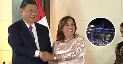 Gobierno de Per y China inauguran megapuerto de Chancay