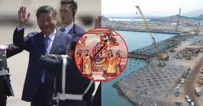 Presidente Xi Jinping en inauguracin a puerto de Chancay