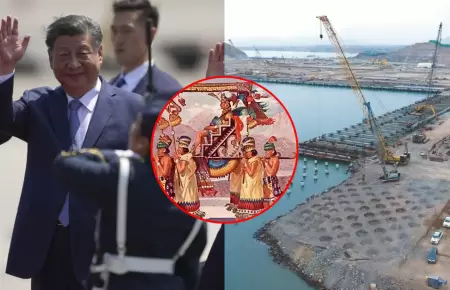 Presidente Xi Jinping en inauguracin a puerto de Chancay